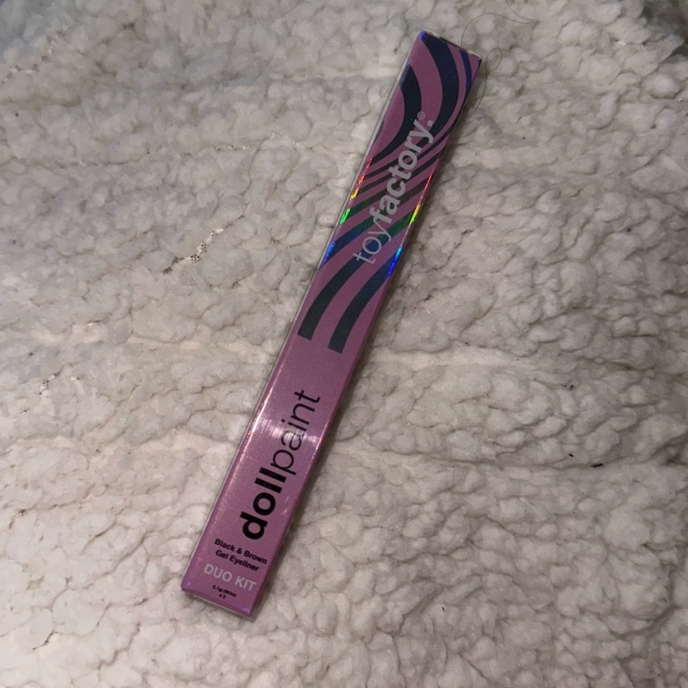 Black and Brown Gel Eyeliner (dollpaint)- Duo Kit by toy factory